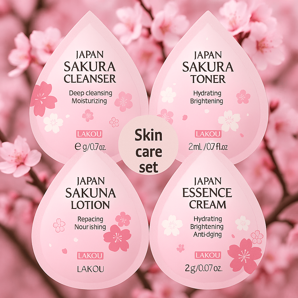Sakura Mini Pouch (1PC or 4PC) - Blush Sakura